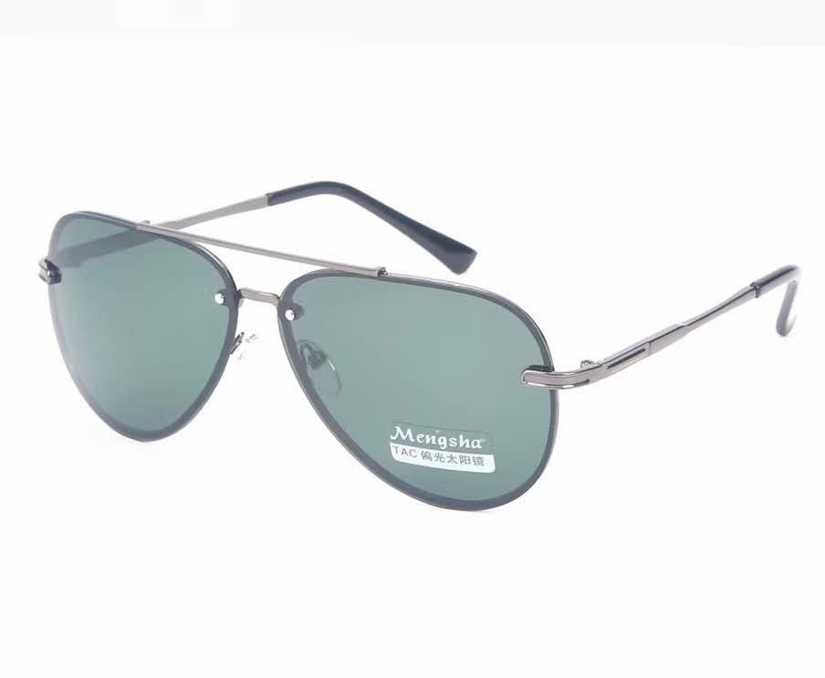 New fashion large frame sunglasses Square frame large frame sunglasses fishing polarizer hipster high-grade men 1251 thumbnail