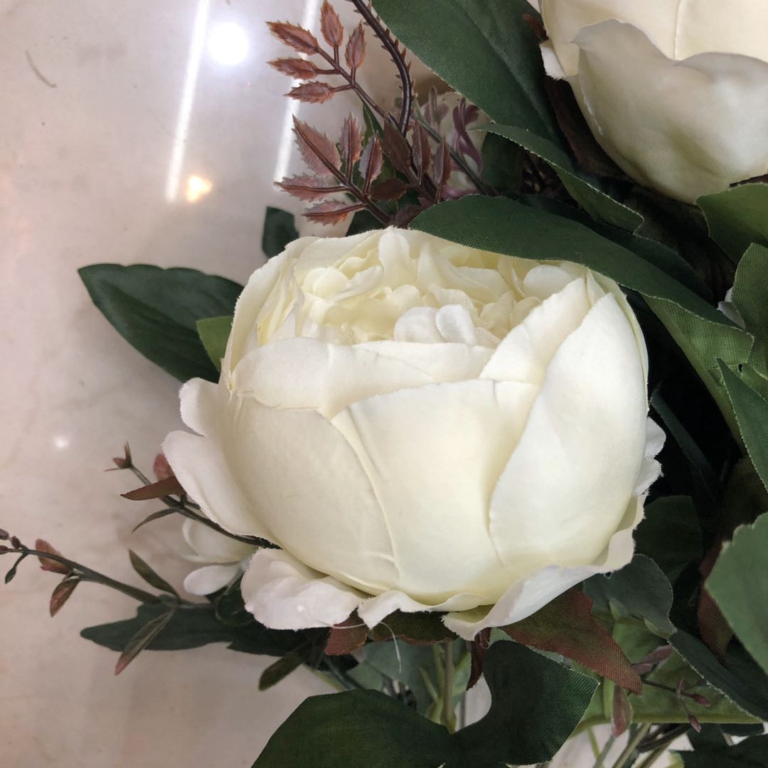 假花仿真花/Flowers/玫瑰花瓣女长款气质/仿真花/针织花细节图