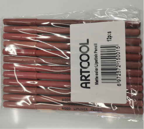 ARTCOOL唇线笔哑光多色唇线笔12色套装图