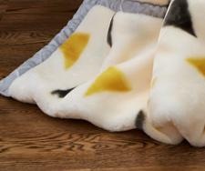 2020 New Little Triangle Raschel Blanket Thickened Winter Blanket Double Blanket details Picture