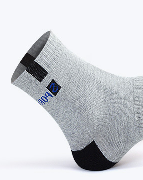 Men's Pure Cotton Socks Spring And Autumn Combed Cotton Business Men's Socks Boneless Deodorance details Picture