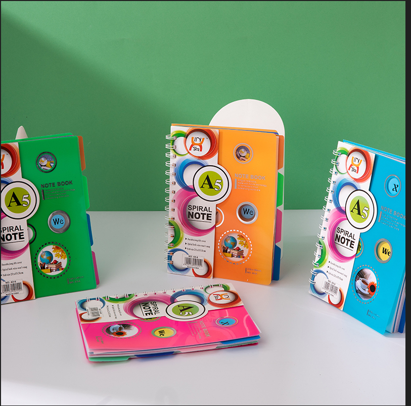 办公PP线圈本软抄本日记本办公学生笔记本