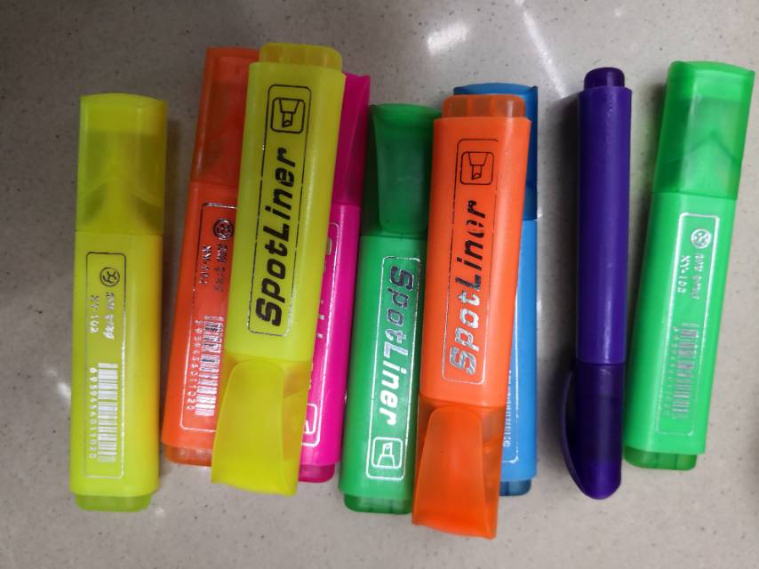 Beauty Pen Industry Office Culture Writing Tools Highlighter Large Capacity Candy Color Bright Student Pen Non-Toxic Highlighter Pen Specification drawing