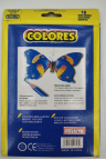 18 Color Blue Butterfly 7 Inch Colored Pencils Specification drawing