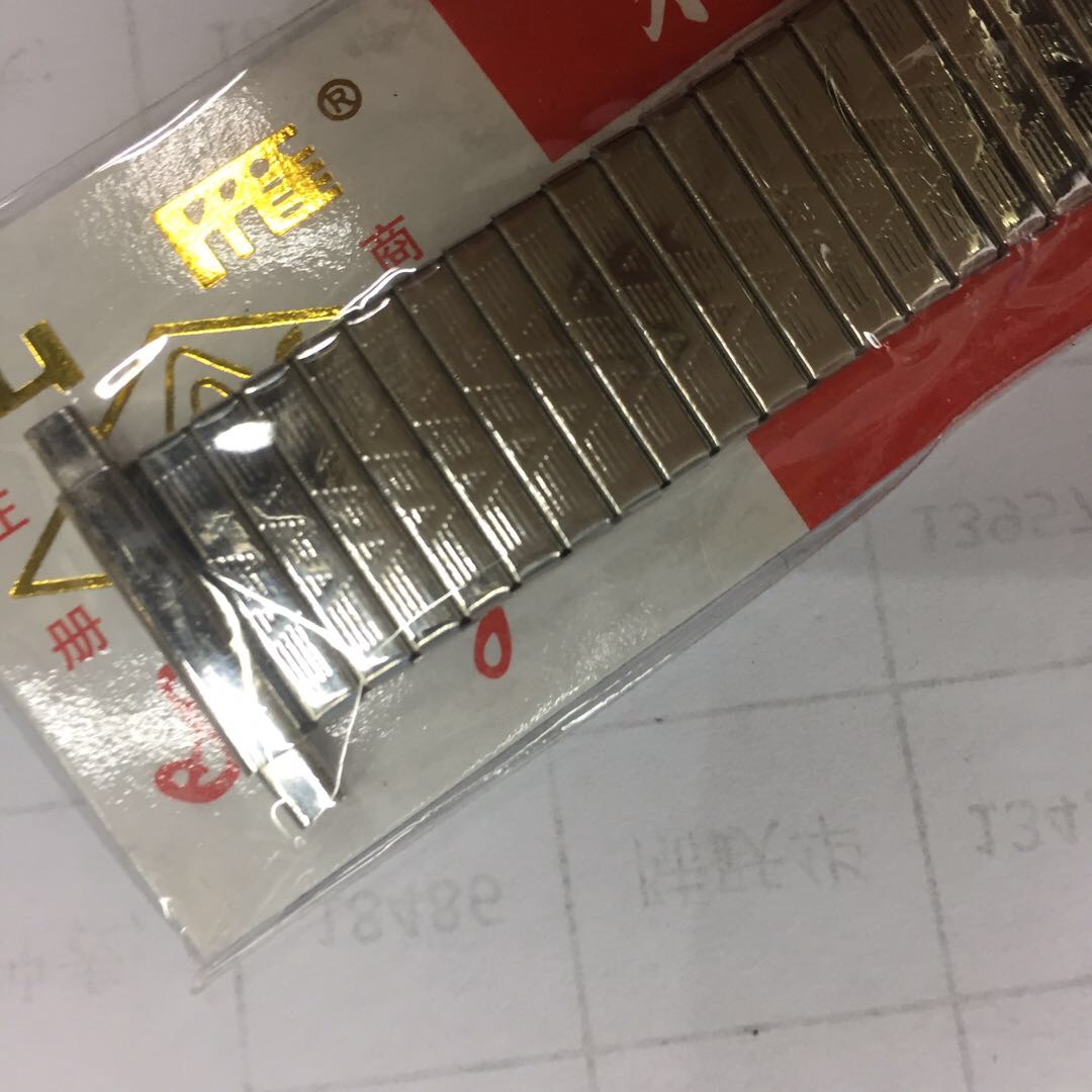 老人弹力带 纯不锈钢 弹力带 拉力带弹簧带 一把撸表带 手表 表带厂家直销细节图