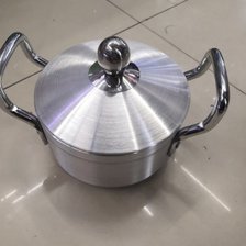 新款大高身桶大容量铝汤锅煮粥铝锅商用兰州拉面铝桶