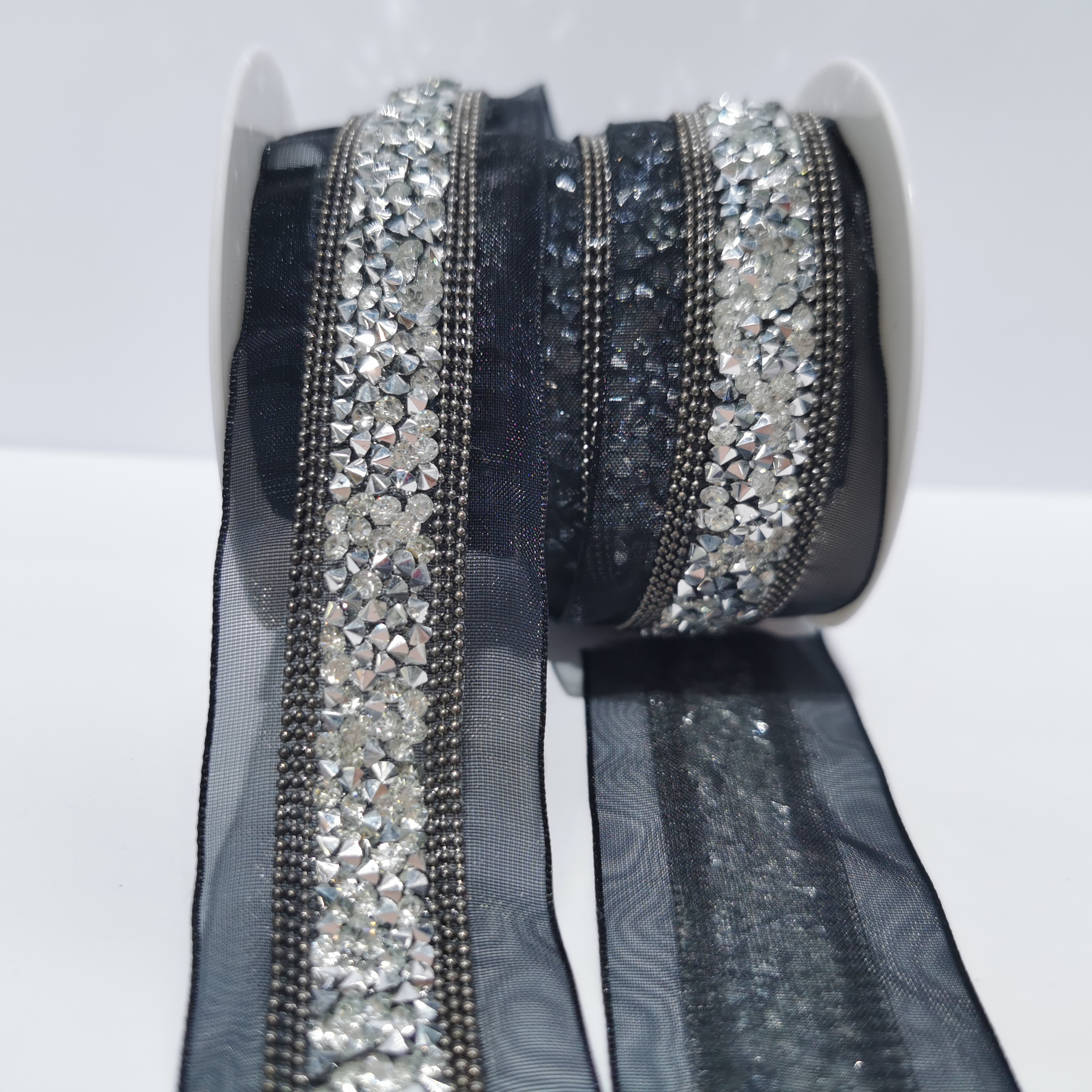 Rhinestone Mesh Fabric Chain Code Chain Clothing Accessories Diy Handmade Accessories Specification drawing