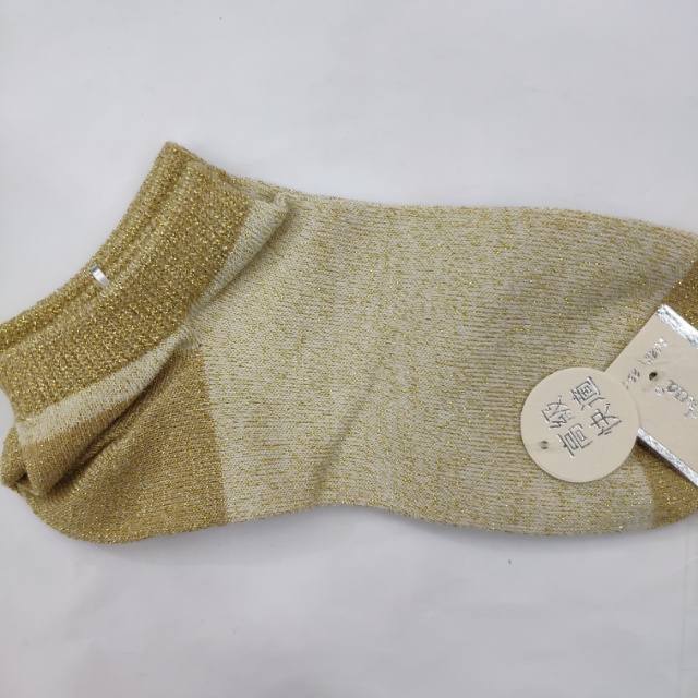 正品金葱冬季袜透气棉袜毛巾袜子男女运动棉袜产品图