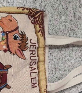 Camel Pattern Tote Bag Canvas Bag For Girls Classic Style details Picture
