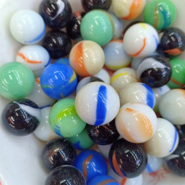 陶瓷珠 彩色乳白玻璃珠