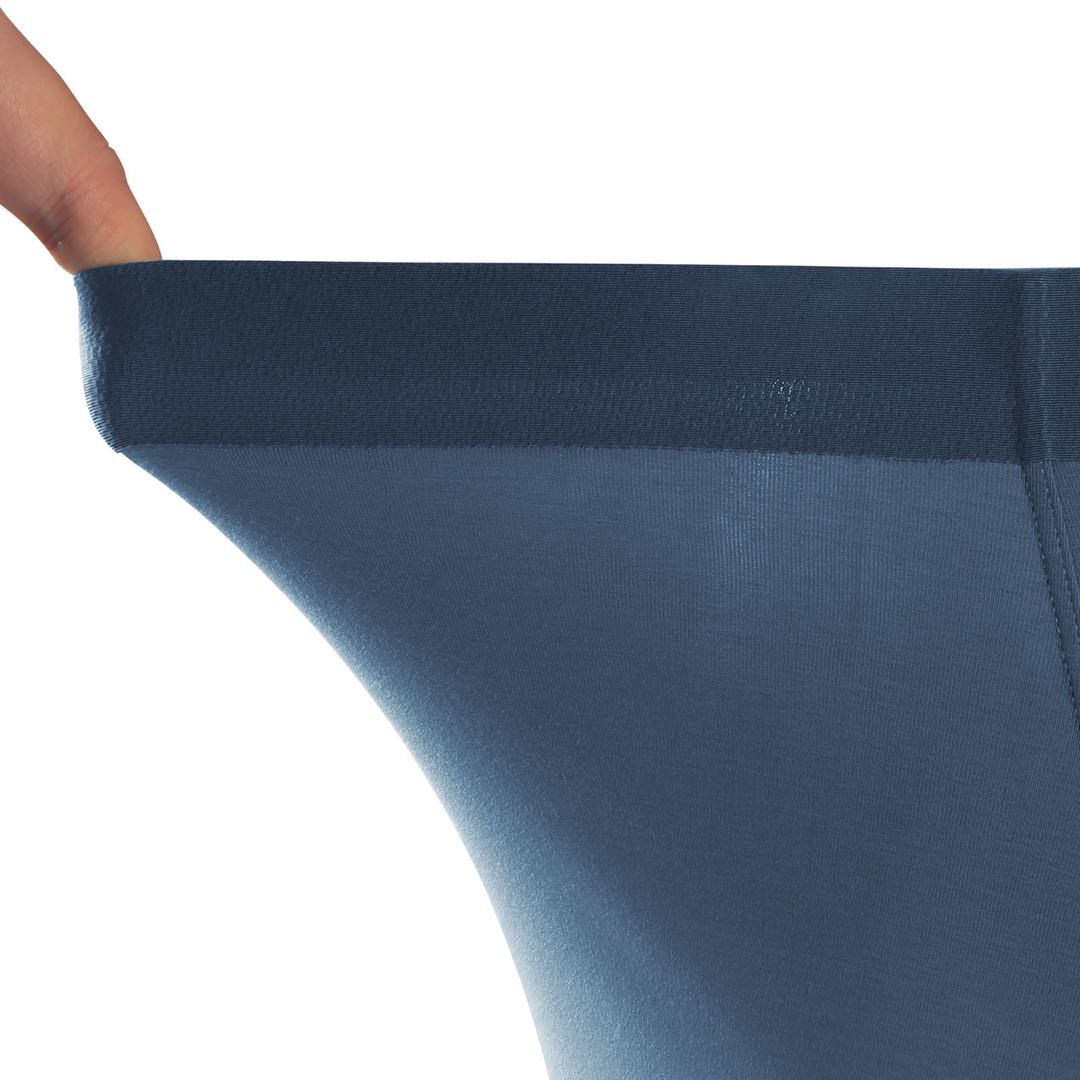 Men's Underwear Men's Ice Silk Modal Seamless Breathable Boxers Men's Underpants Cotton Crotch Boxer Shorts Head details Picture