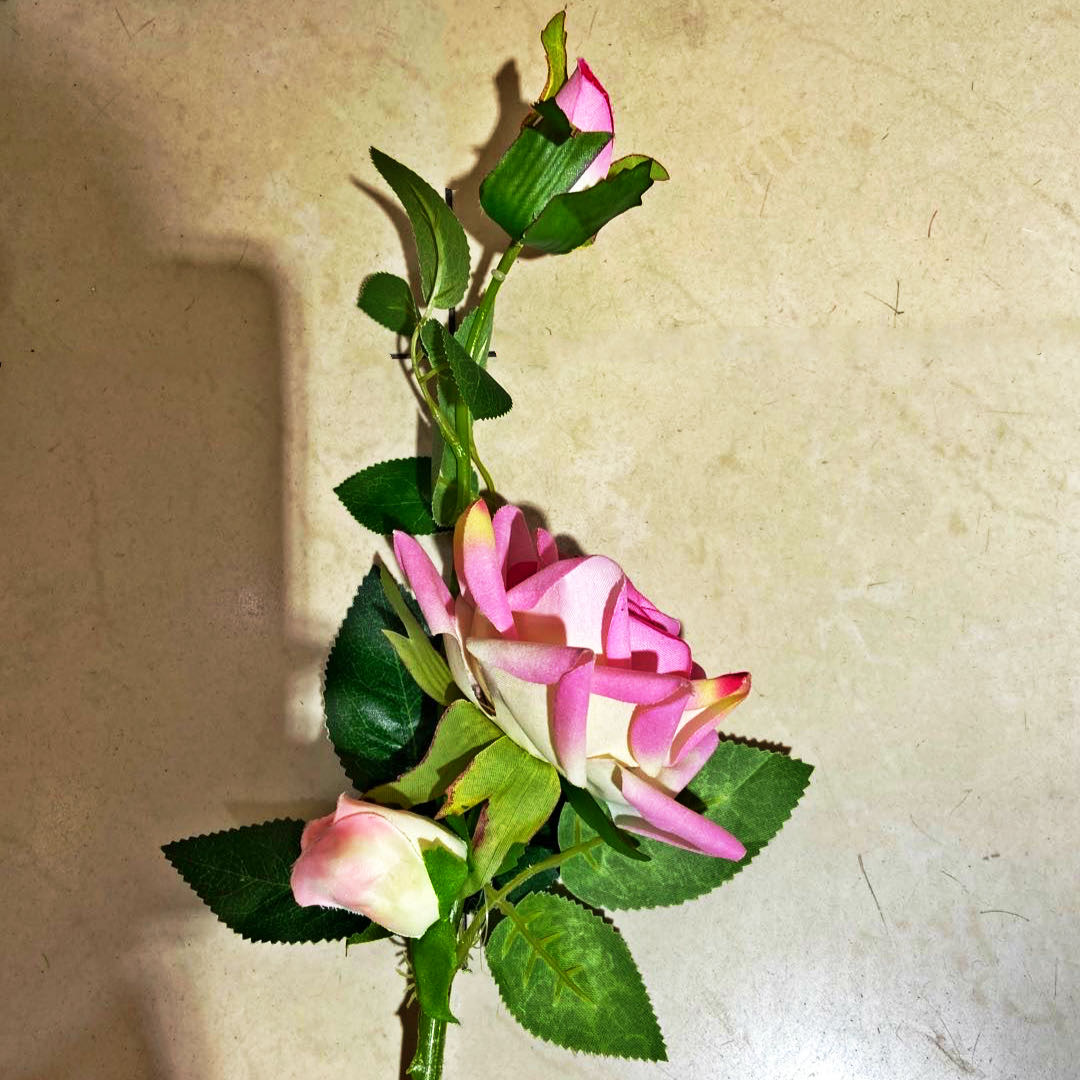 Wholesale artificial flowers, roses, tulips, 3-head bonsai, wedding furniture, decorative flowers, and mixed flowers Specification image