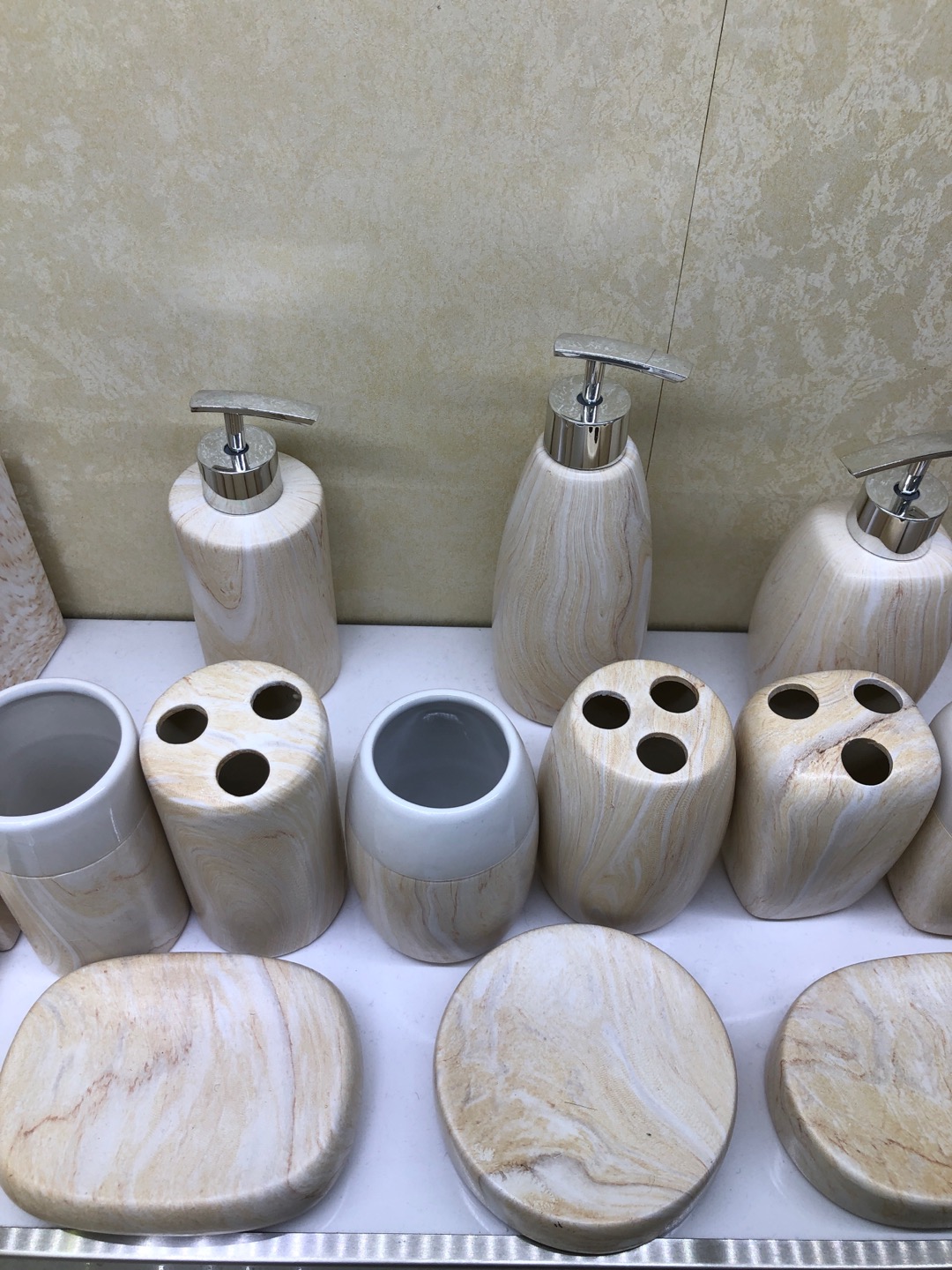 纯陶瓷洁具四件套YF15-629产品图