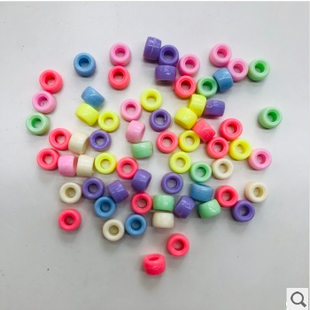 Manufacturers direct real color beads DIY imitation pearl children hand beads B021#5*9mm thumbnail