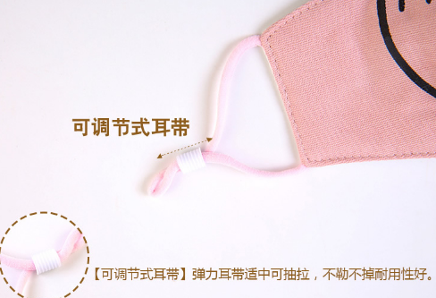 Gray Floral Colorful Patterns Cartoon Children's Masks Infant Children Boys And Girls Popular Selling Style Pure Cotton Baby Masks Spring And Autumn Summer 【 Foreign Trade 】 details Picture