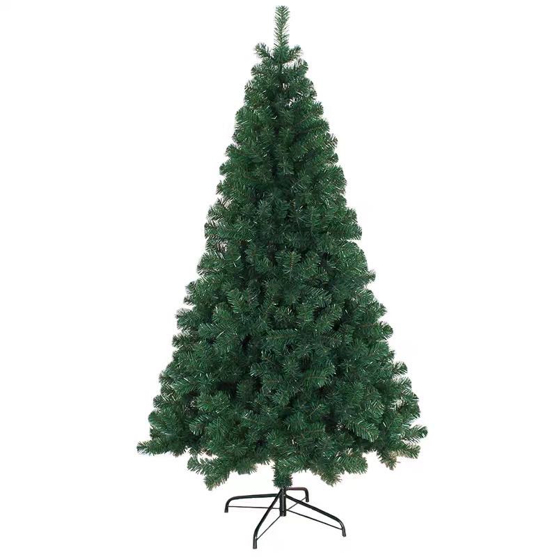 圣诞节家庭装饰1.21.51.82.1米绿色环保加密圣诞树松针树室外场景详情图1