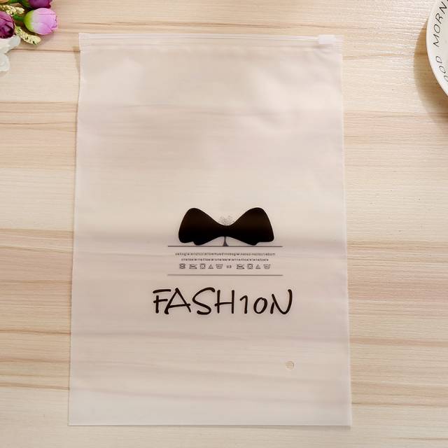 Frosted Pe Rope Belt Pocket Cartoon Drawstring Bag Drawstring Travel Shoe Bag Face Towel Storage Bag Custom details Picture