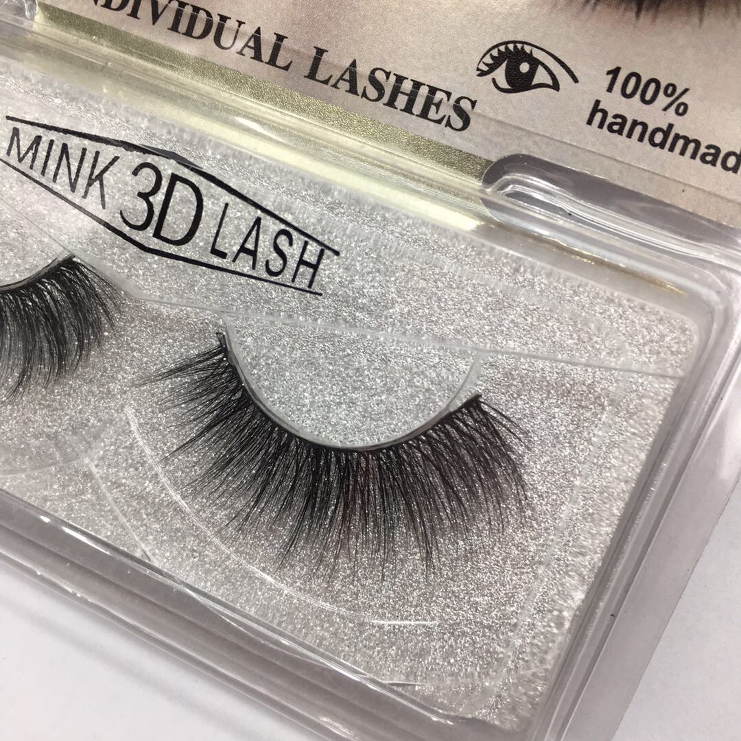 The 3D multi-layer natural curling false eyelashes are only for export Specification image