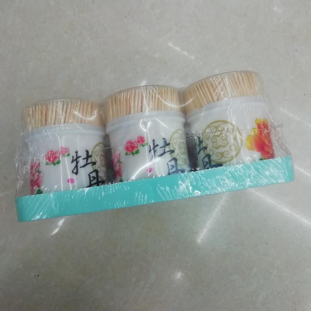 Disposable box toothpick double - headed bamboo toothpick Household bamboo fruit bamboo toothpick 2 thumbnail