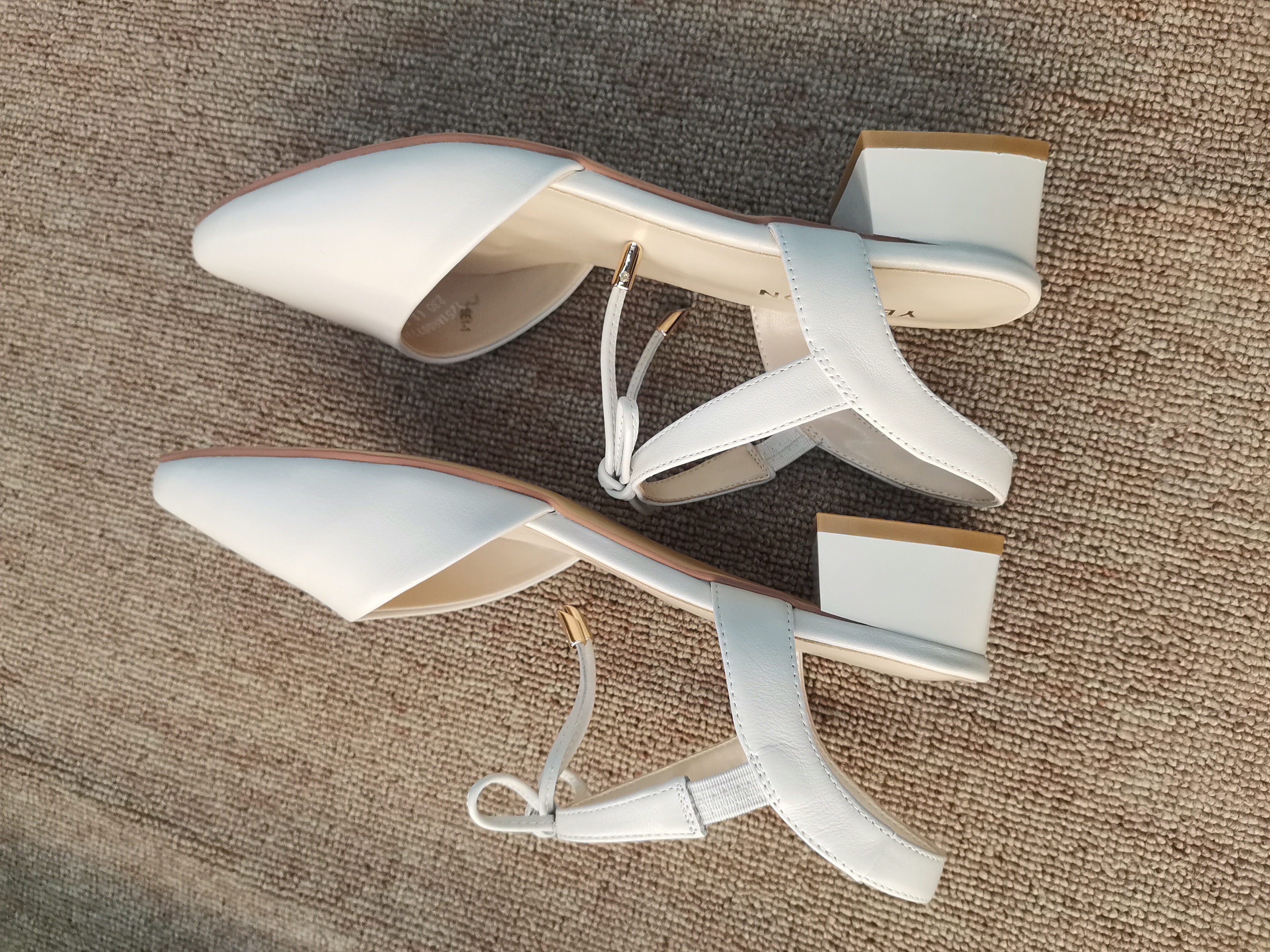 Women's sandals 2020 new style Versatile student summer mid-heel fish-mouth shoes Women's thick-heel fashion women's shoes