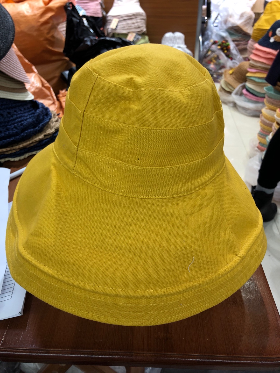 儿童多色渔夫帽