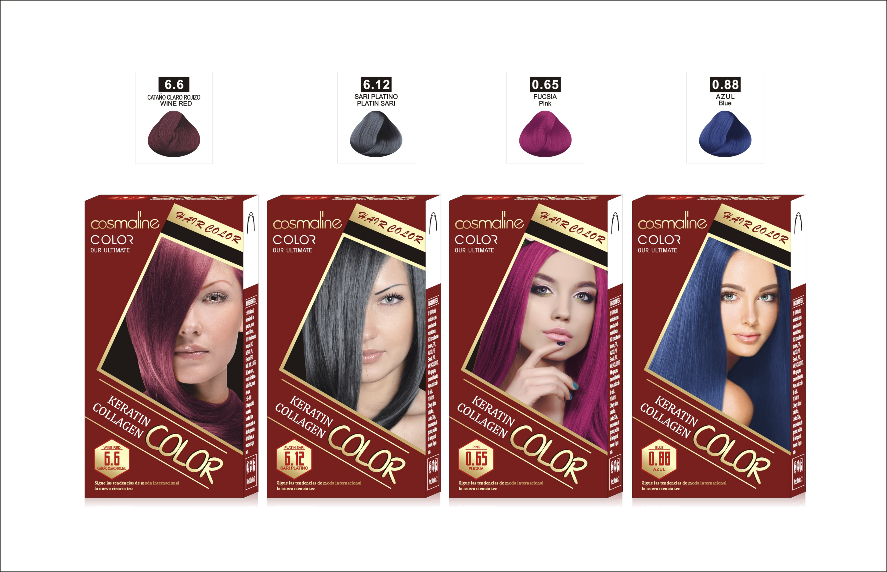 Hair supplies shukui16 color hair dye manufacturer direct sales