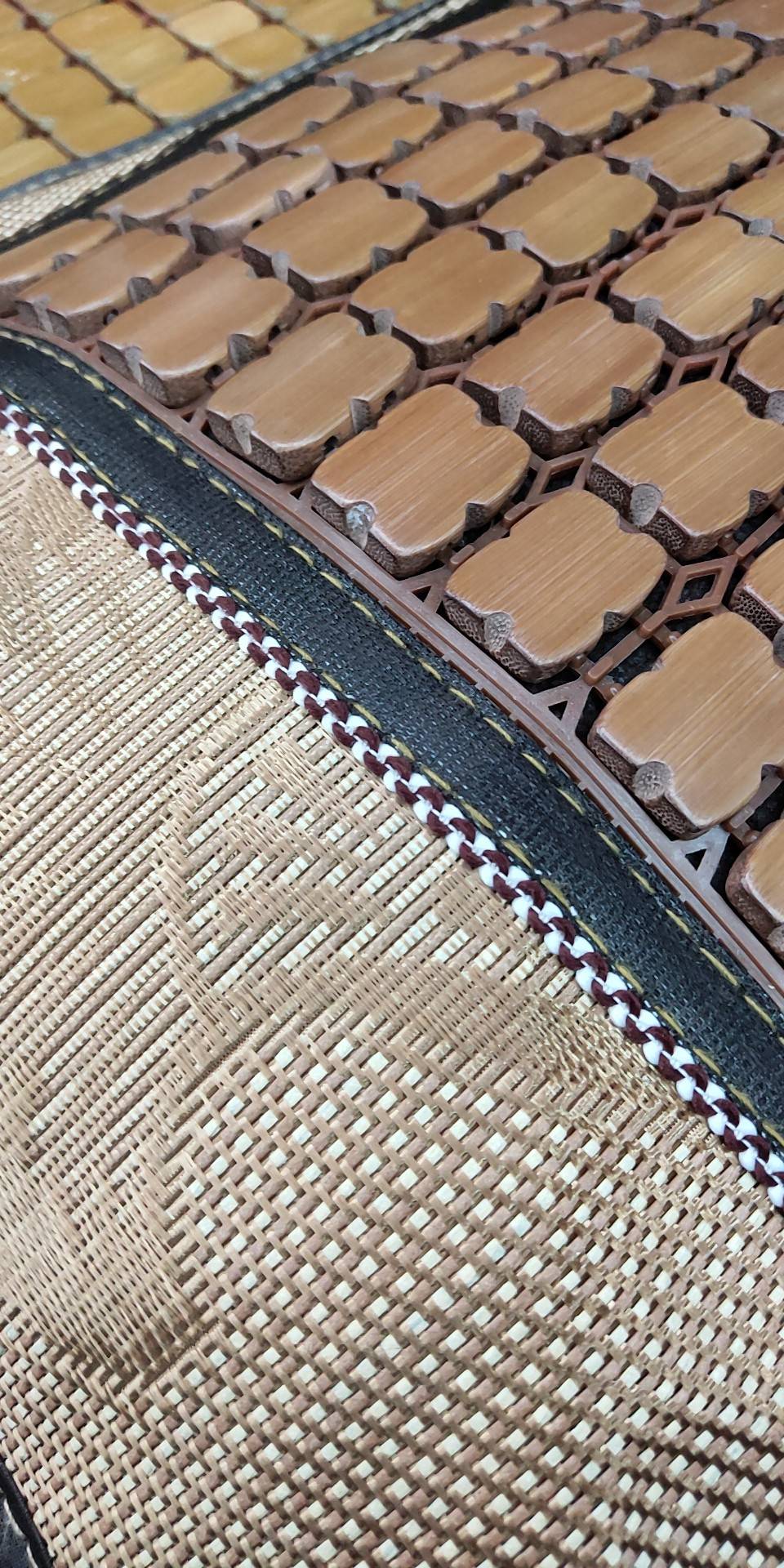 Bamboo Cooling Pillow Natural Material Close-up Detail