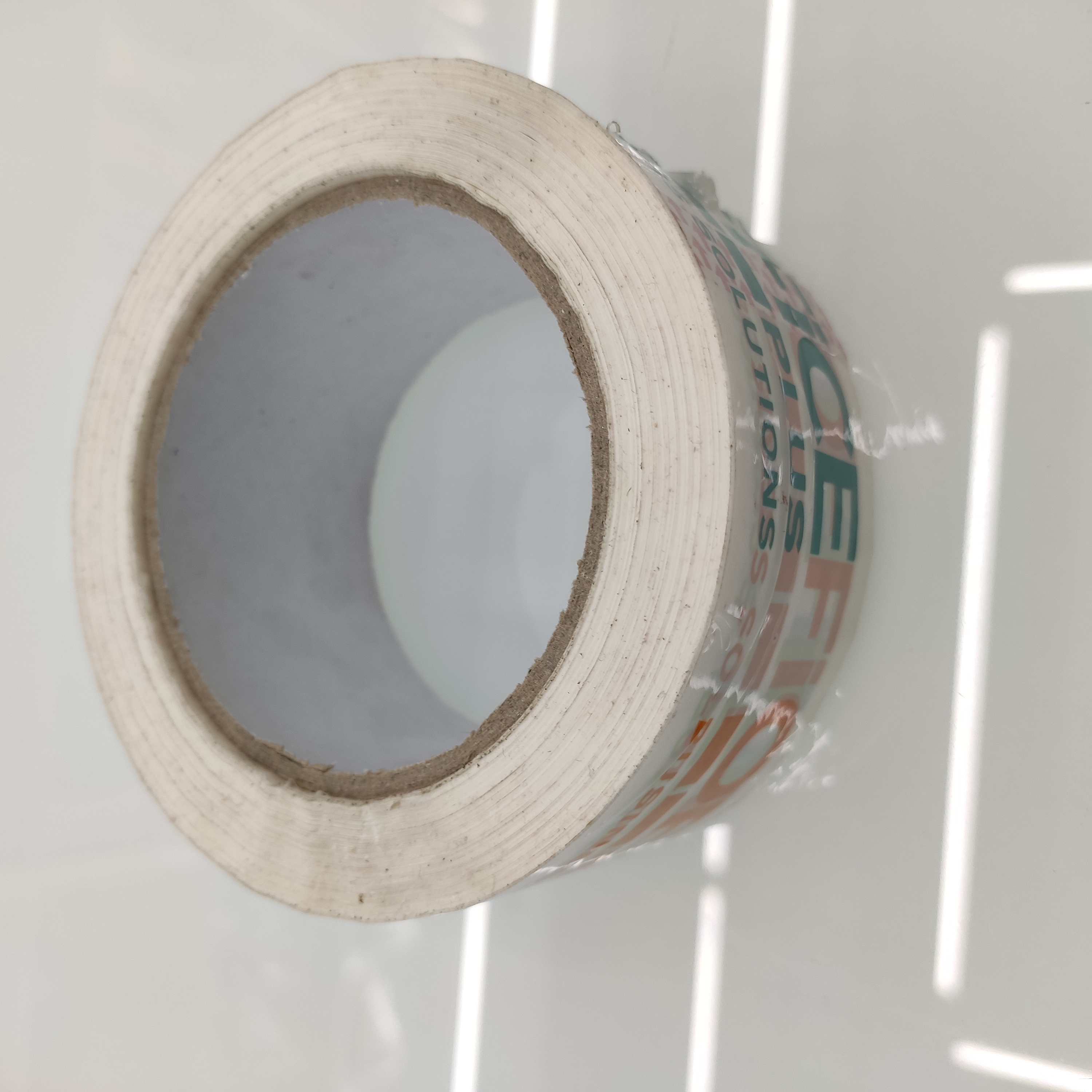 淘宝打包发货胶布透明封箱警示语胶带定制logo印字加厚细节图