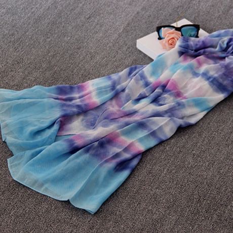 Casual Fashion Generous Long Scarf Rendering Shawl Multi-Color Optional details Picture