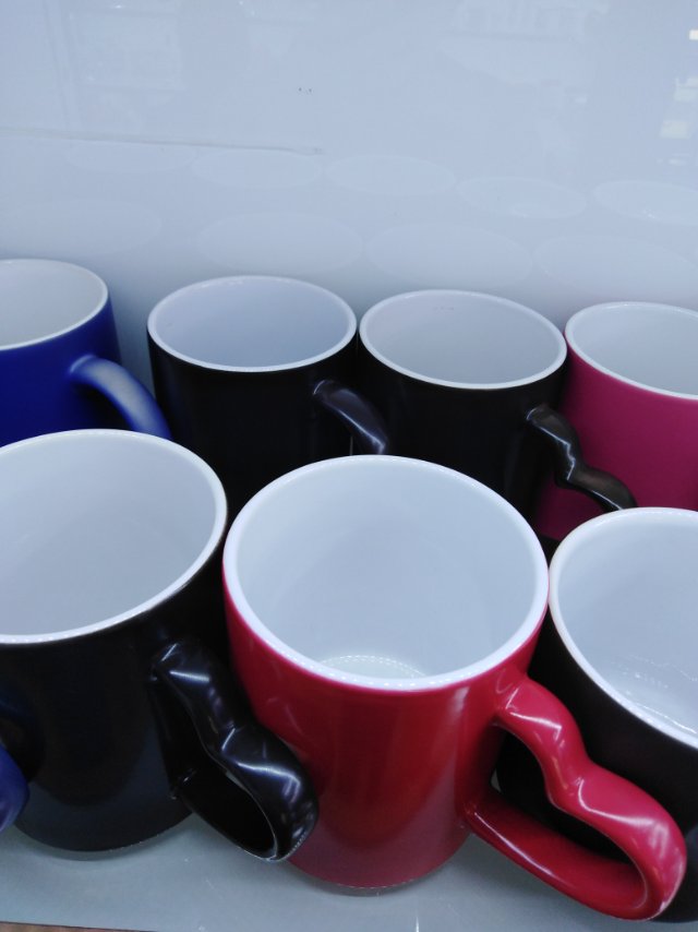 Heat transfer ceramic cups, heat transfer heart-shaped ceramic cups Specification image