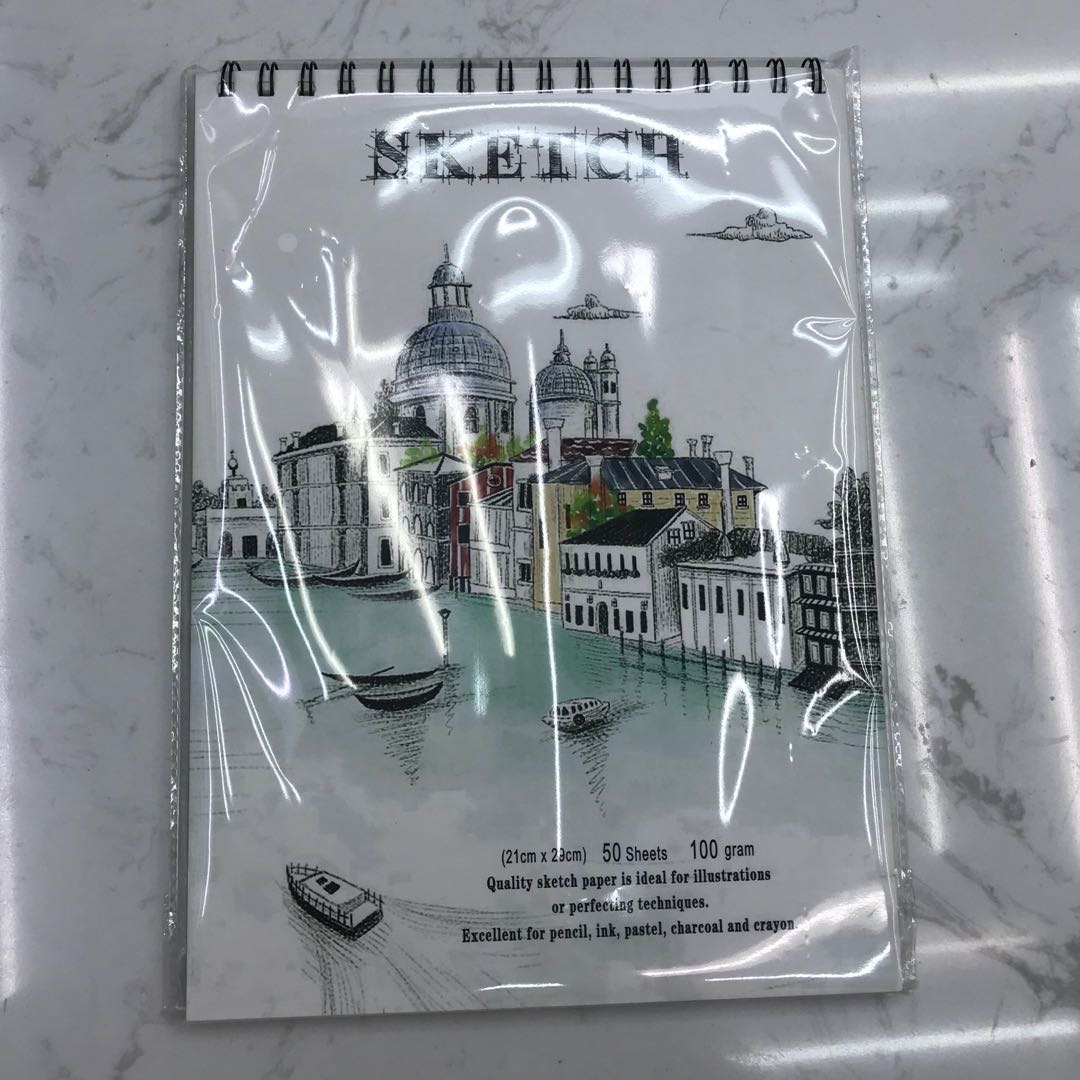 晨轩文具美术绘图办公笔记本文具加厚A5记事本韩国小清新简约大学生作业线圈本子