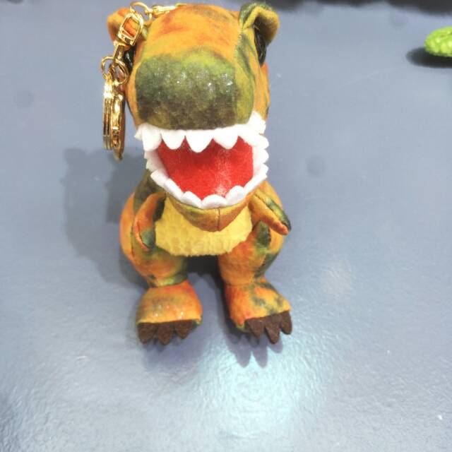 Dinosaur doll key chain 3D modeling car key pendant