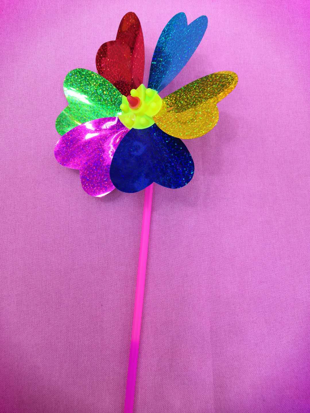 Lentejuelas color hoja de viento piso decoración jardín de infantes juegos entrada niños dance props 1559-7 Specification image