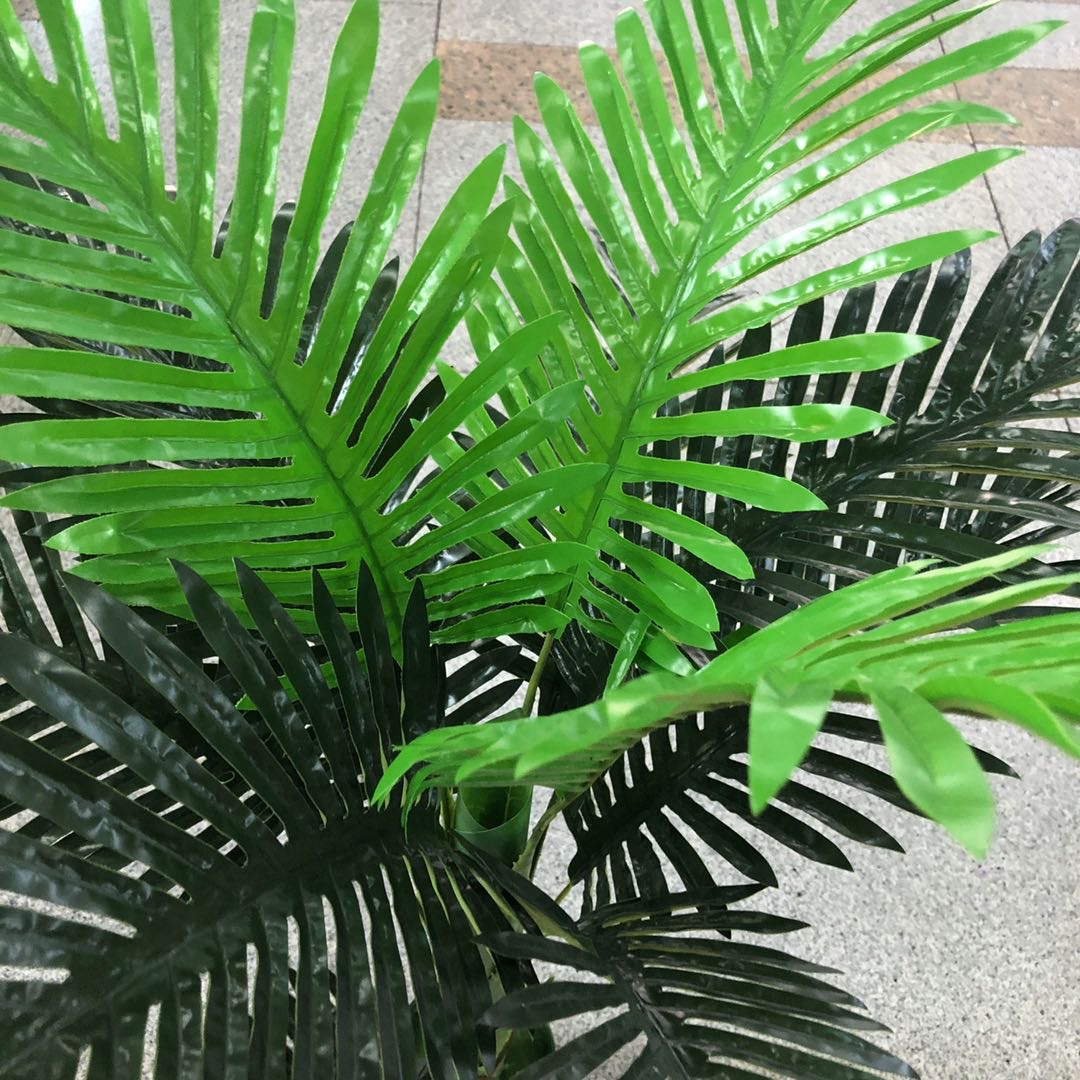 Nordic-style artificial plant ornaments, green plants, potted plants, king trees, olive trees, indoor decoration bonsai factory direct sales details Picture