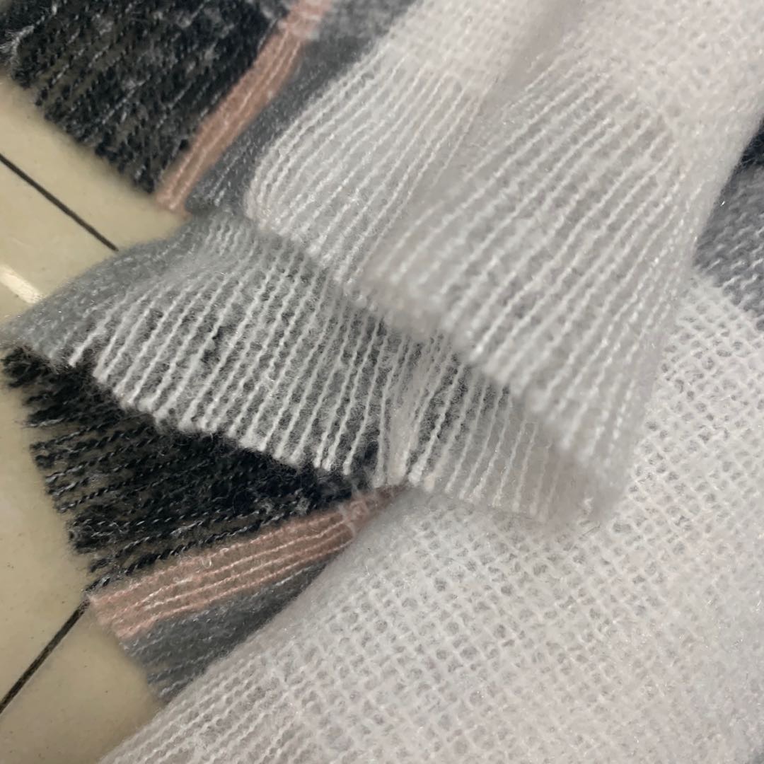 Black And White Checkered Long Scarf Fashion Scarf Scarf Manufacturers Direct Sales details Picture