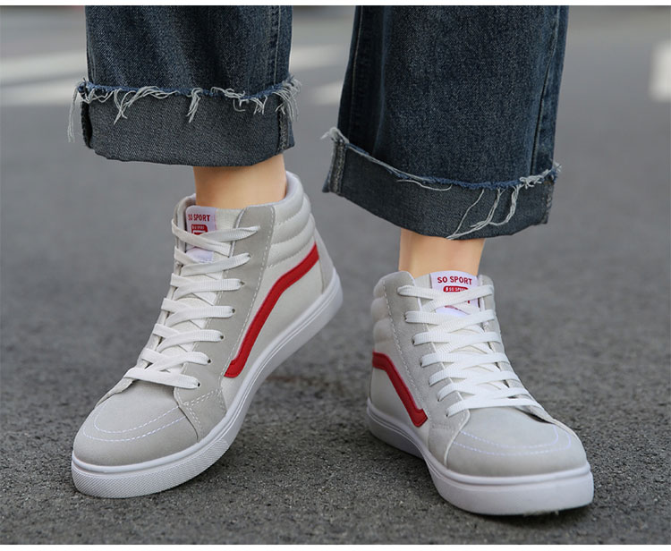 Spring new small white shoes 3M casual splicing board shoes fashion shoes factory direct sales factory direct sales Specification drawing