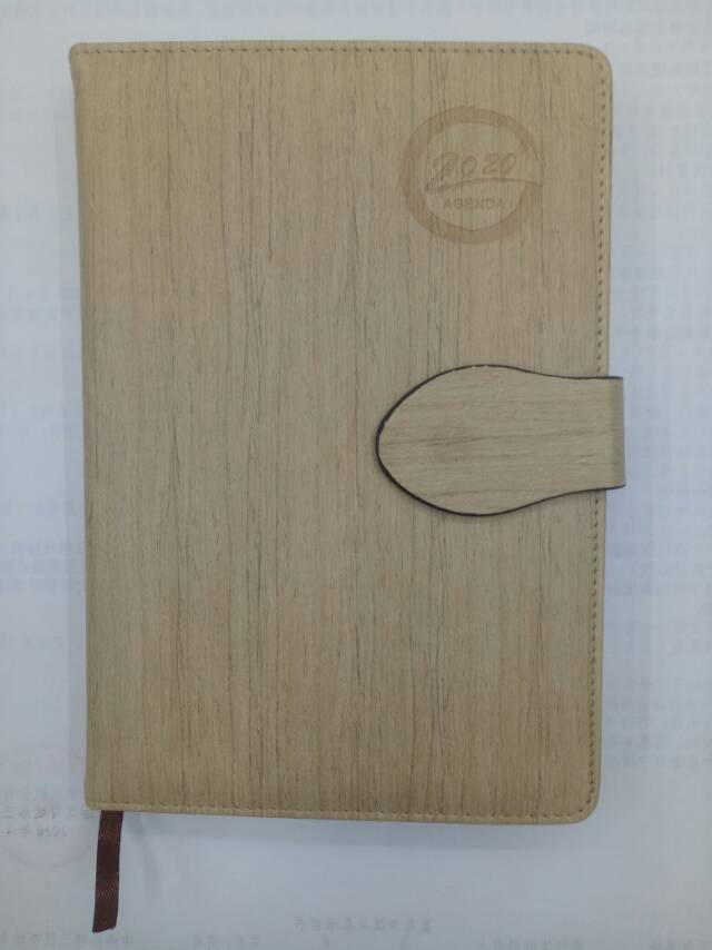 Wei Jia Stationery Culture Office New Wooden Cover Notebook Hot Sale Notepad