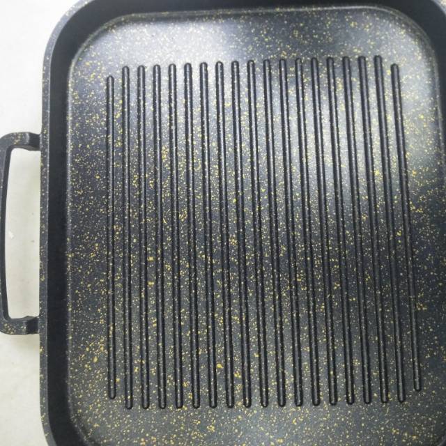 Induction cooker baking tray, Korean-style tourmaline baking tray, household non-stick smokeless barbecue pot, commercial teppanyaki barbecue plate details Picture