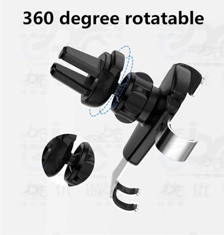 车载出风口重力手机支架通用各种车型出风口品质好现货产品图