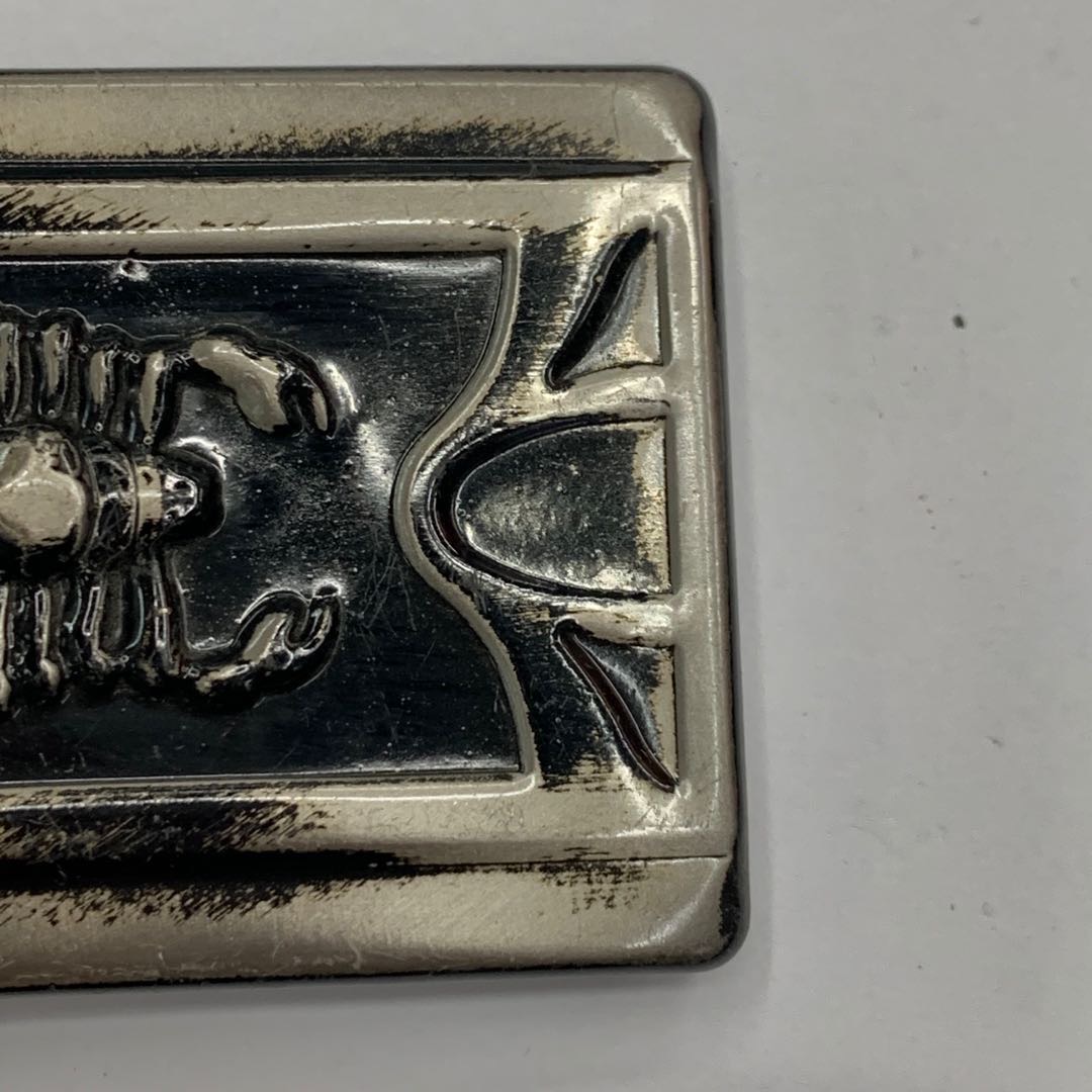 Wholesale Fashion Trend Bronzed Lizard Men's Belt Buckle Belt Buckle Specification drawing