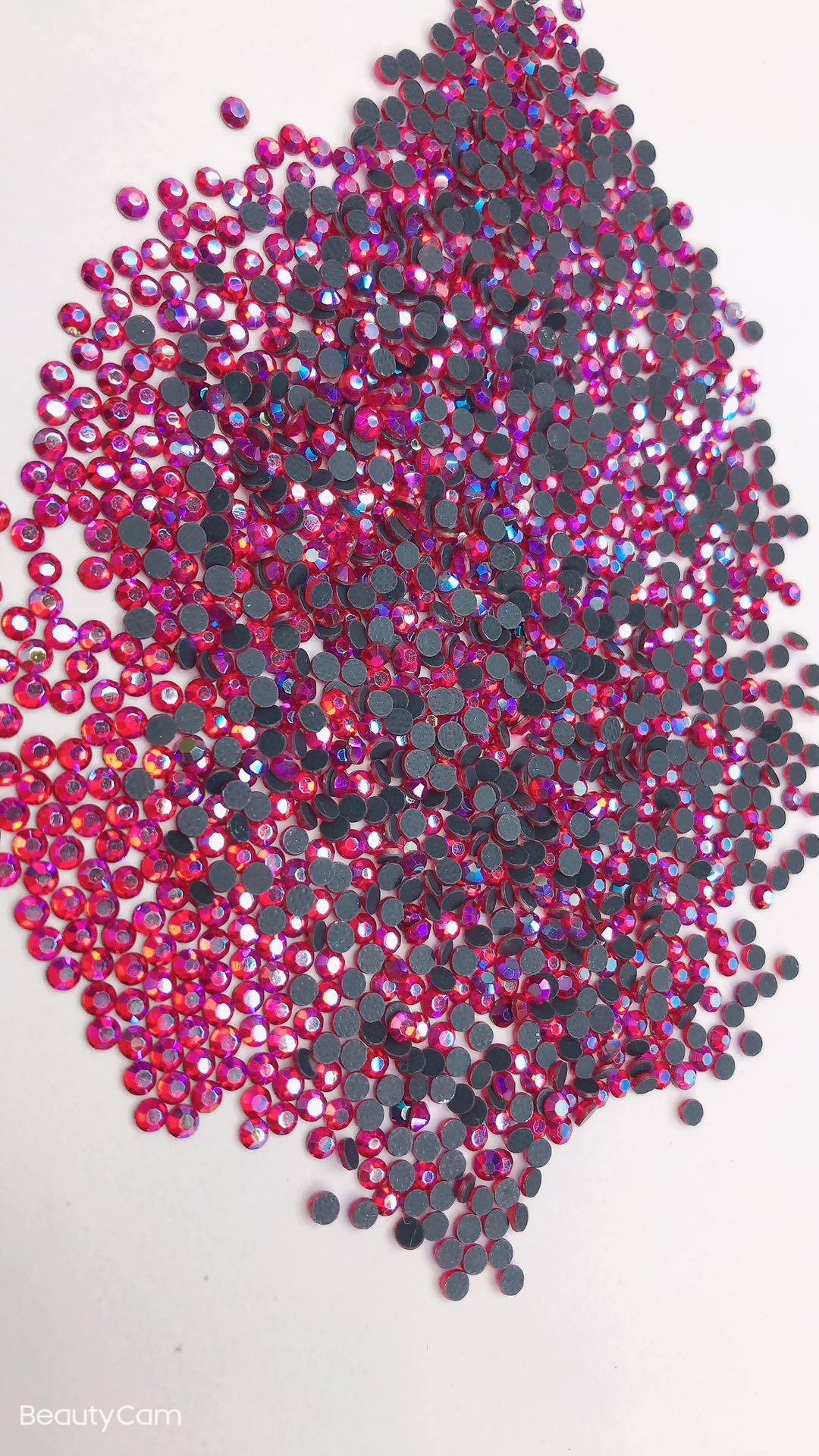 玫红SS30中东钻DMC烫钻平底钻烫钻美甲钻