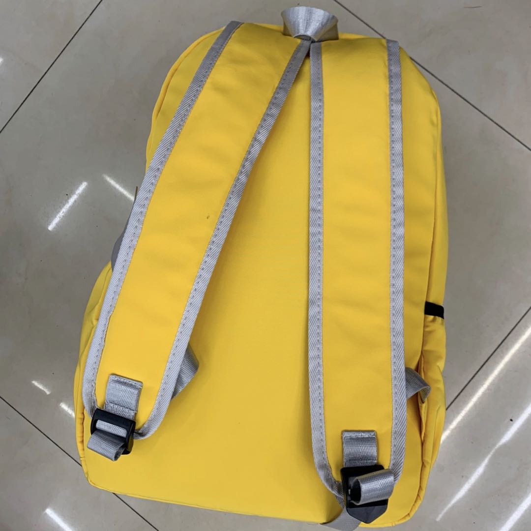 Transparent Letter Bag Backpack Korean Version Of All Fashion Wear-Resistant Backpack Primary School Junior High School Student Bag Specification drawing