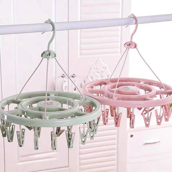 家庭用品塑料圆盘凉衣架