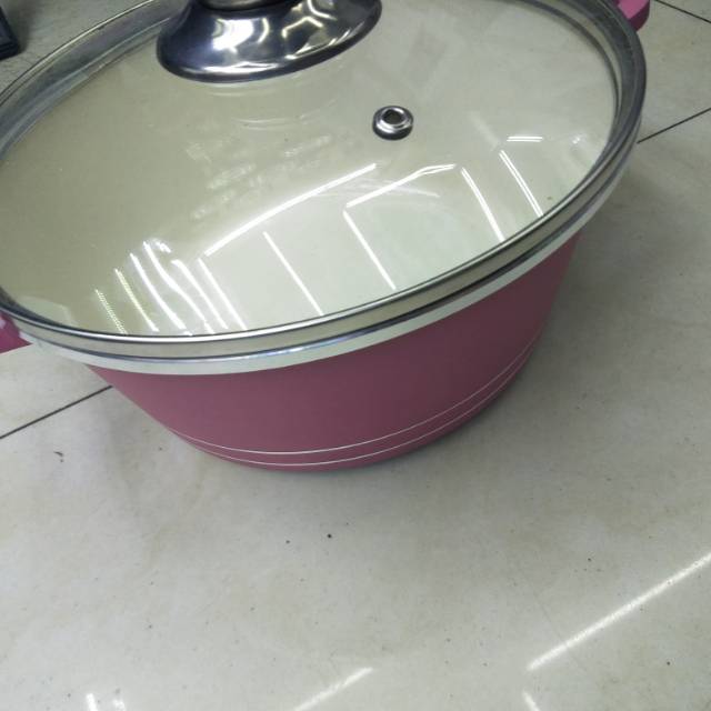 Nordic-style induction cooker special pot, soup pot, household tourmaline non-stick pot, cooking pot, stewing pot, and special pot for boiling donkey-hide gelatin Specification image