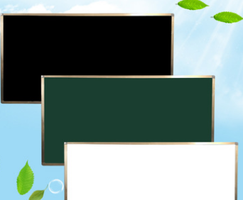 磁性单面白板教室专用小黑板办公教学挂式教学磁性黑板细节图