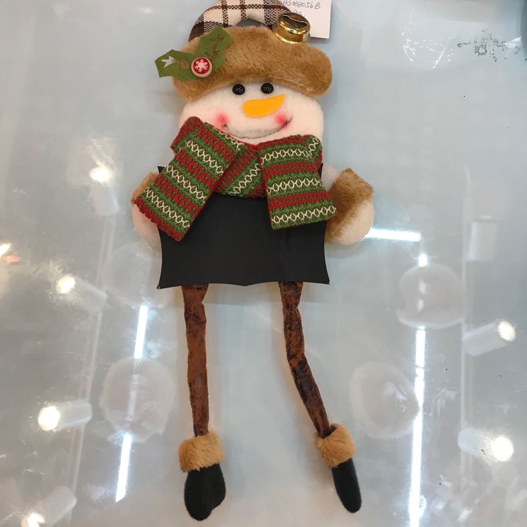Christmas Pendants Santa Claus Snowman Fawn Shop Shop Scene Layout Christmas Tree Accessories Ornaments