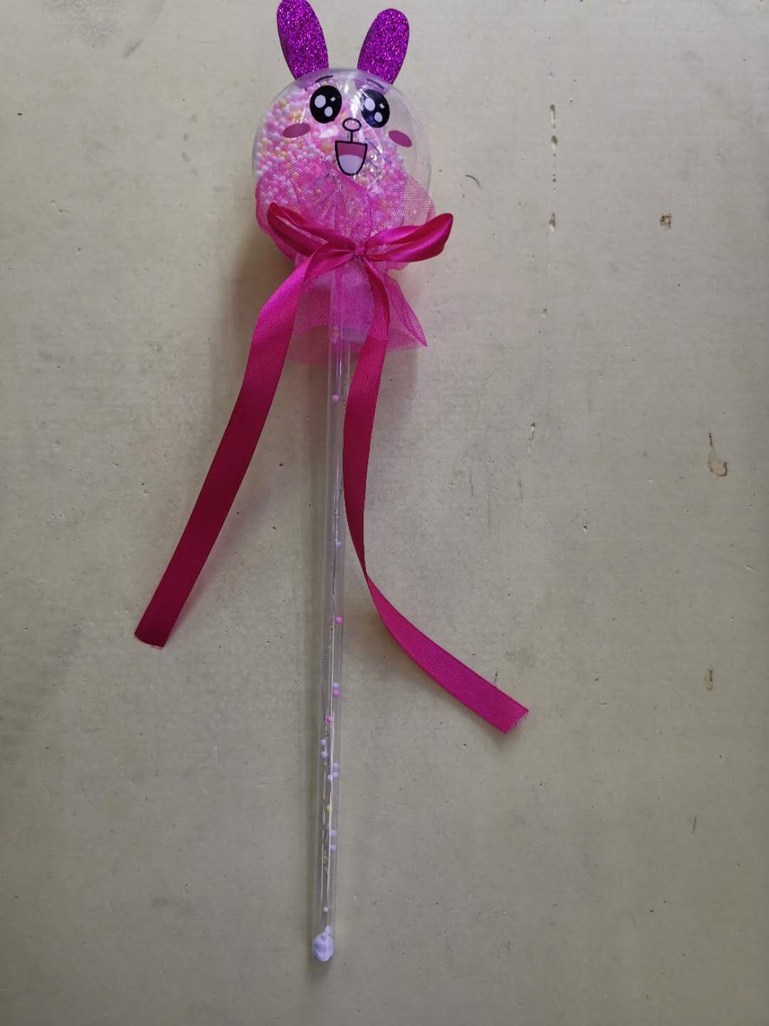 led仙女棒波波球发光魔法棒闪光棒儿童玩具热卖礼品兔子