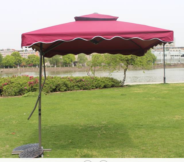2.2* 2.2m hand-pulled courtyard umbrella