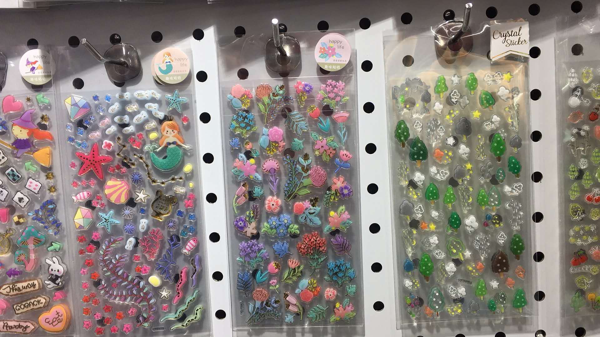 厂家直销批发幼儿园小贴纸儿童卡通小动物贴纸3d立体泡泡贴宝宝奖励贴画