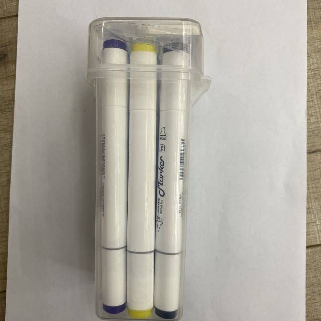 Morning Star Triangular Markers for anime, manga, art, drawing, 12-color hand-drawn pens, 24-color mugs, 2588 Specification image